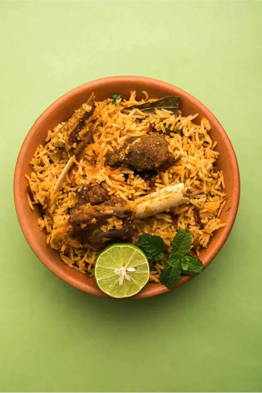 Lamb Biryani in SE Calgary at Indian Flavors restaurant